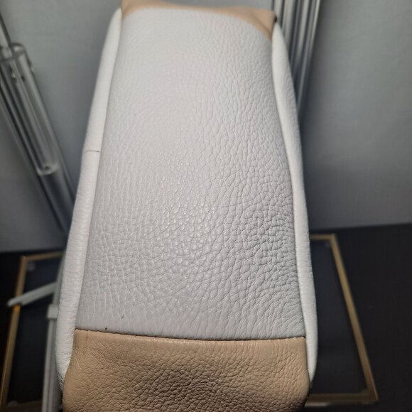 Vince Camuto Lenka colorblock leather crossbody bag in White Swan - Picture 14 of 16